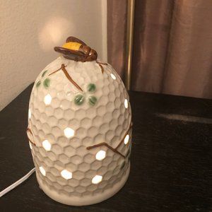 Bees Comb Table Night Lamp, Home Accent